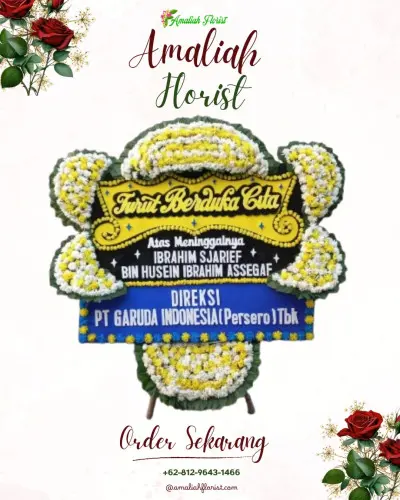 Papan Bunga Duka di Jelupang